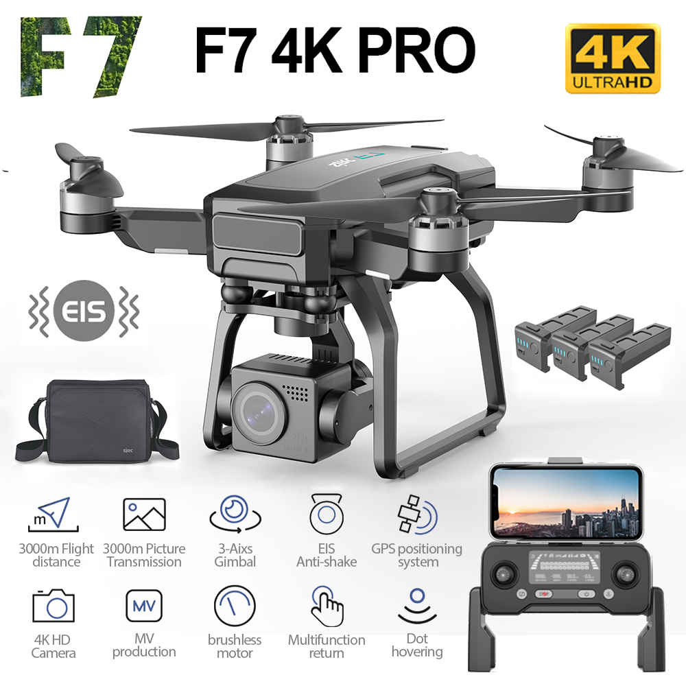 SJRC F7 PRO GPS Drone 4K Kamer - T-Motor F7 Pro Flight Controller ulasan dan harga