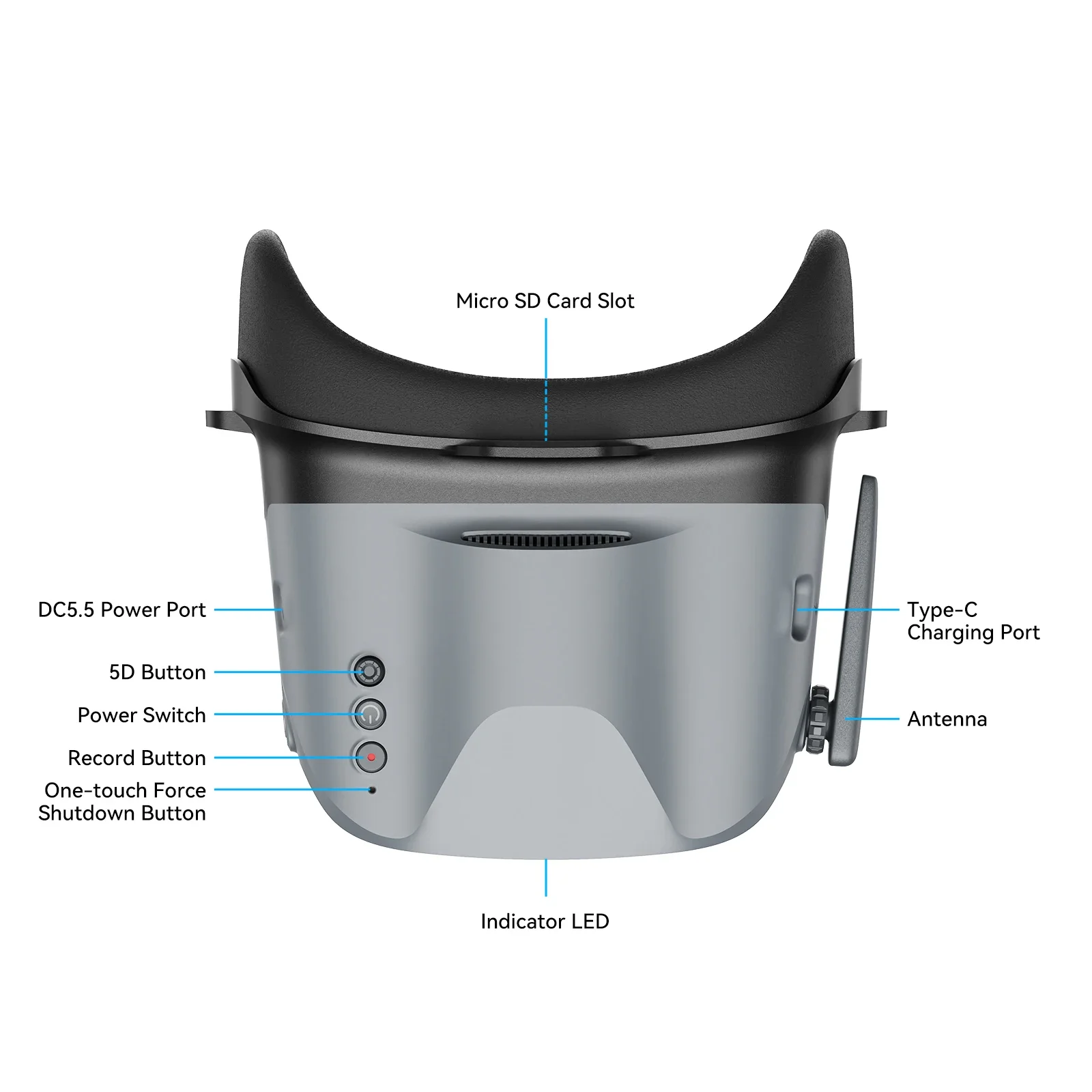 Kacamata Drone FPV BETAFPV VR0 - Skyzone Cobra X V2 Fpv Goggles ulasan dan harga
